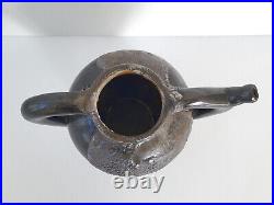 Vase Art Deco Francais De Leon Pointu Gres Ceramique Saint Amand En Puisaye