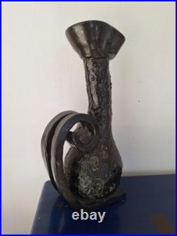 Vase Art Déco Pichet Amphore En céramique vintage