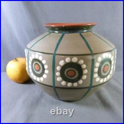 Vase Art Déco en céramique Léon Elchinger (1871-1942), Vase de forme boule