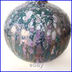 Vase Art Déco en céramique émaillée irisée à Sèvres de MNF Vinsare 1930s