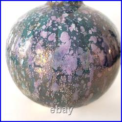Vase Art Déco en céramique émaillée irisée à Sèvres de MNF Vinsare 1930s
