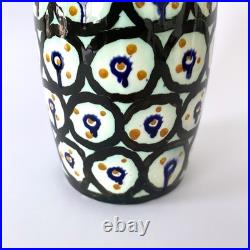 Vase Art déco de Eva Zeisel pour Schramberg Majolica Céramique émaillée, 1930s