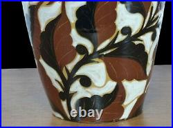 Vase Art déco en céramique émaillée French Art Deco amphora vase