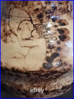 Vase Céramiques Art Déco signature à identifier C. B
