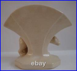 Vase Figurine Ours Animalier Style Art Deco Style Art Nouveau Porcelaine Ceramiq