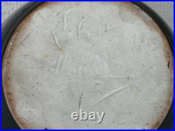 Vase art deco LEBRET MAUTE céramique coulures pottery