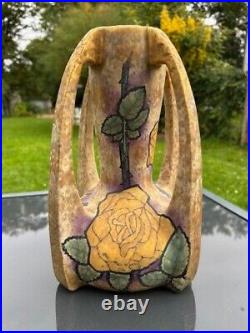 Vase art deco austria amphora ceramique