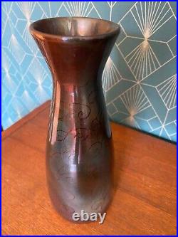 Vase art déco signé, Joseph Milazzo, céramique de Vallauris, des années 1900