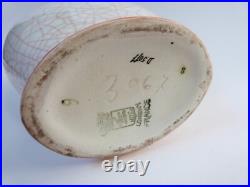 Vase céramique EMAUX DE LONGWY Art Déco Primavera vers 1930