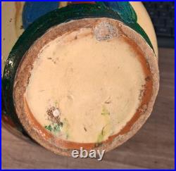 Vase céramique Ferney Voltaire Poterie Art déco Hauteur 17 cm