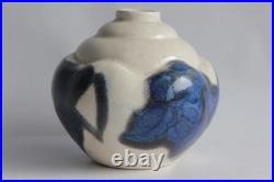 Vase céramique Tunnel Berlot Mussier Art déco (68187)