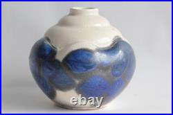 Vase céramique Tunnel Berlot Mussier Art déco (68187)