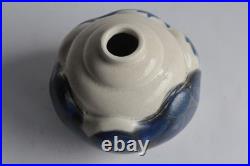 Vase céramique Tunnel Berlot Mussier Art déco (68187)