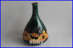 Vase céramique émaillée La Maîtrise Art déco (63495) Vase céramique émaillée La Maîtrise Art déco (63495)