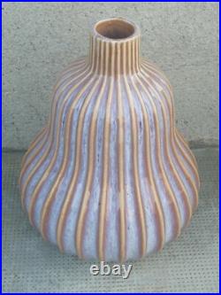 Vase design coloquinte art déco Ceramique ceramic