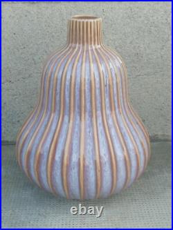 Vase design coloquinte art déco Ceramique ceramic