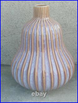 Vase design coloquinte art déco Ceramique ceramic