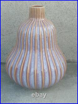 Vase design coloquinte art déco Ceramique ceramic