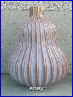 Vase design coloquinte art déco Ceramique ceramic