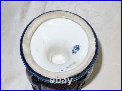 Vase en Céramique Récipient, Trois Coupe à Poignée Art Déco Motif Avec Hommes