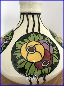 Vase en faïence, céramique art déco Charles Catteau, Décor 673, 1921