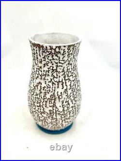 Vase rail crispé Art Déco Céramique d'Art de Bordeaux CAB Primavera