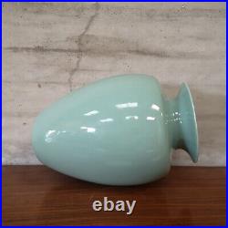 Vase vert celadon céramique manufacture a identifier art deco 1940 1950