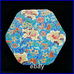 Véritable rare bonbonnière céramique émaux LONGWY art déco 1930 17 cm x 5 cm