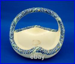 Wilhelm Peter August Sus Karlsruhe vase panier vide poches céramique Art Déco XX