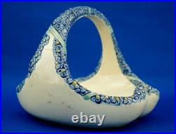 Wilhelm Peter August Sus Karlsruhe vase panier vide poches céramique Art Déco XX