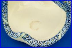 Wilhelm Peter August Sus Karlsruhe vase panier vide poches céramique Art Déco XX