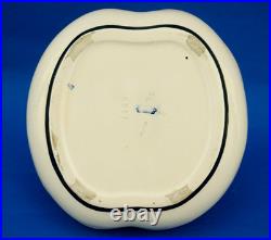 Wilhelm Peter August Sus Karlsruhe vase panier vide poches céramique Art Déco XX