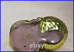 Zsolnay Pecs Ceramique Iridescente Enfant Tenant Un Panier Art Deco 1920 Hungary Zsolnay Pecs Ceramique Iridescente Enfant Tenant Un Panier Art Deco 1920 Hungary