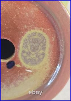 Zsolnay Pecs Ceramique Iridescente Fontaine Art Deco 1920 Hungary