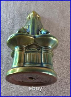 Zsolnay Pecs Ceramique Iridescente Fontaine Art Deco 1920 Hungary
